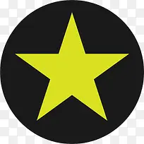 黄色星星标志