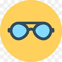 游泳眼镜图标