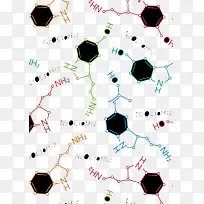 矢量手绘化学符号