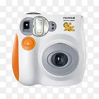 橙色现代富士相机