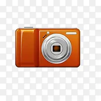 橙色数码相机