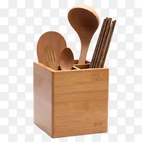 木制餐具收纳筷子筒