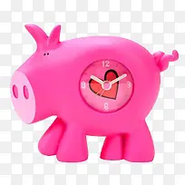 粉色小猪闹钟