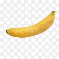 多边形黄色香蕉