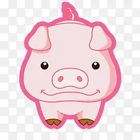 粉色的猪