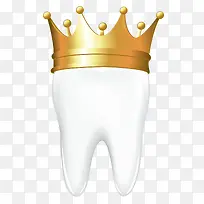 戴皇冠的牙齿