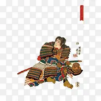 日本插画武将