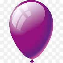 紫色气球