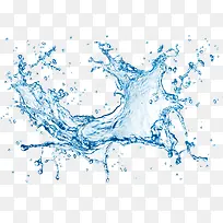 汹涌水浪水溅水花