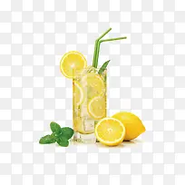 黄色柠檬高清实物设计素材
