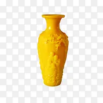古典金黄色玉瓶花瓶