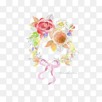 玫瑰花花环
