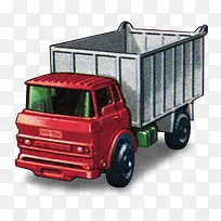 自卸车卡车年代的火柴盒汽车图标