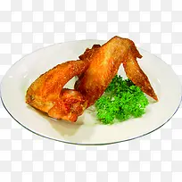 鸡翅生菜图片