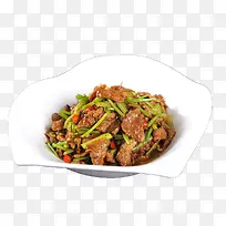 农家炒土猪肉