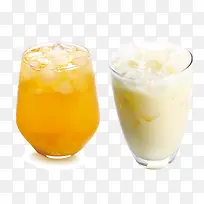芒果 鲜奶冰果汁
