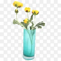 现代简约直筒玻璃花瓶