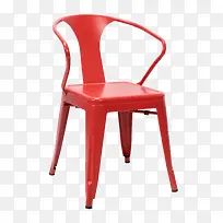 红色塑料椅子