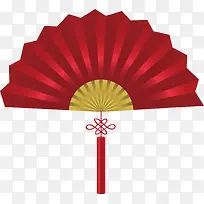扇子png矢量素材