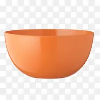 橘色塑料碗