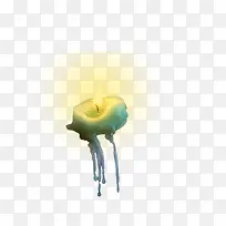 蜡烛燃烧蜡油滴落效果