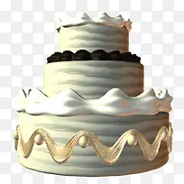 三层蛋糕
