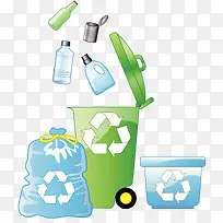 塑料回收垃圾桶