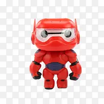 红色机器人玩具