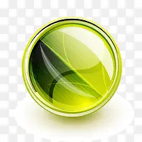 唯美绿色圆圈圆环