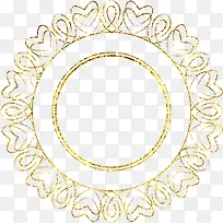 金色花纹