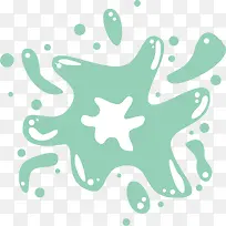 一滩水矢量卡通风格