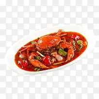 风味红咖喱大螃蟹
