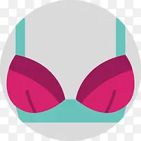 创意胸罩logo设计