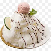 果酱沙冰冰淇淋