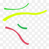 彩色条带
