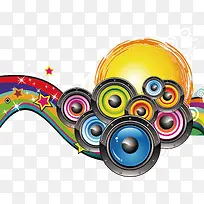 花纹 装饰图案 重音响音符