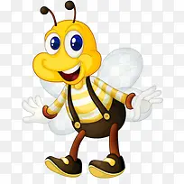 穿衣服的小蜜蜂