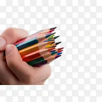 漂亮的彩色铅笔