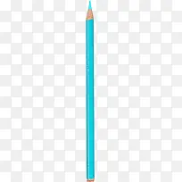 蓝色漂亮铅笔