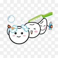 牙刷刷牙
