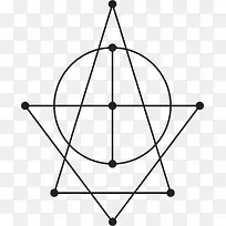 三角圆形几何图