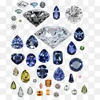 各种钻石宝石