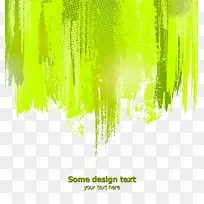 绿色水彩油漆流淌时尚背景素材