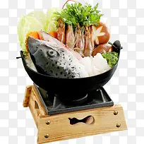 日式寿喜锅美食实拍图