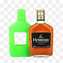小酒瓶和酒瓶套素材