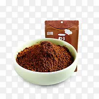 土黄色包装可可粉