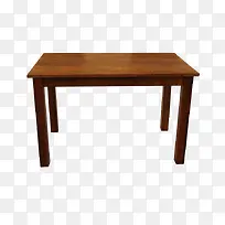棕色的四方桌子