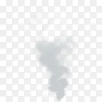 白色清新烟雾