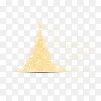 黄色圣诞树