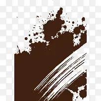咖啡色斑斓图案